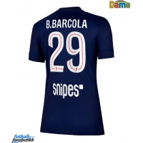 Paris Saint-Germain Bradley Barcola #29 Hjemmedrakt Dame 2025-26 Kortermet